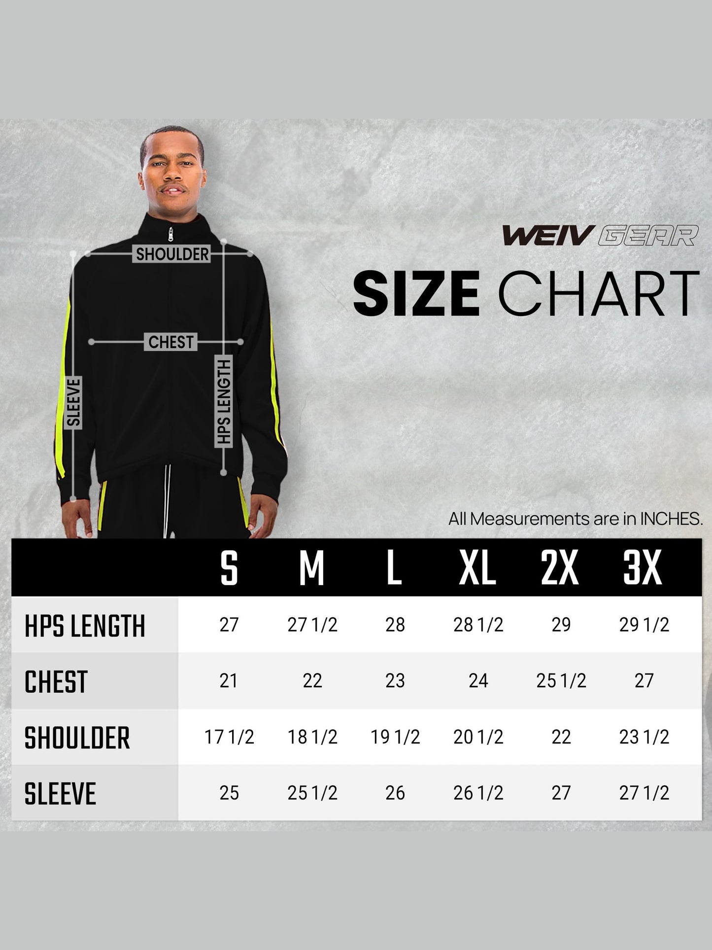 Sizes : high stand-up collar and full zipper on the athletic retro track jacket