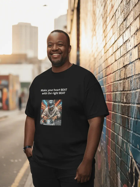 T-shirt Men's premium cotton Jazz and Hip Hop Style - TheJazzHopCooker Streetwear