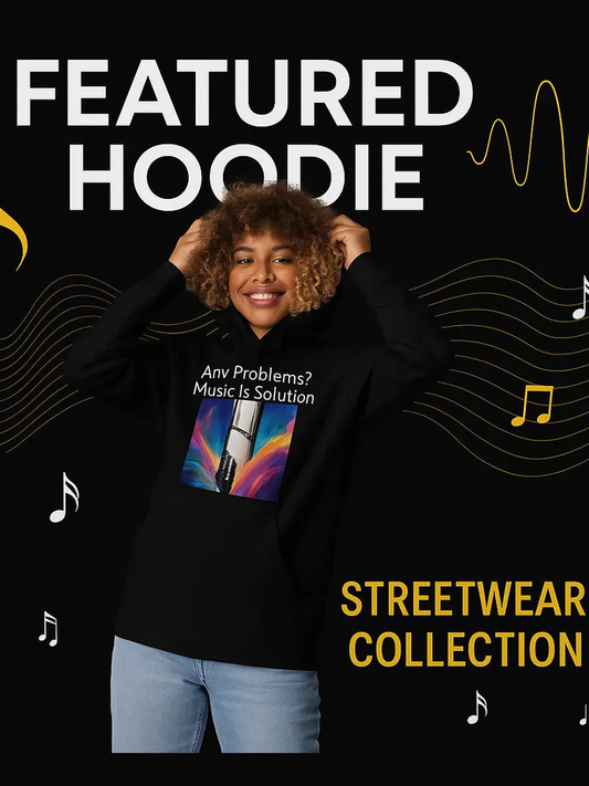 Hoodie: Jazz Hip Hop Music Unisex Streetwear - TheJazzHopCookerwear