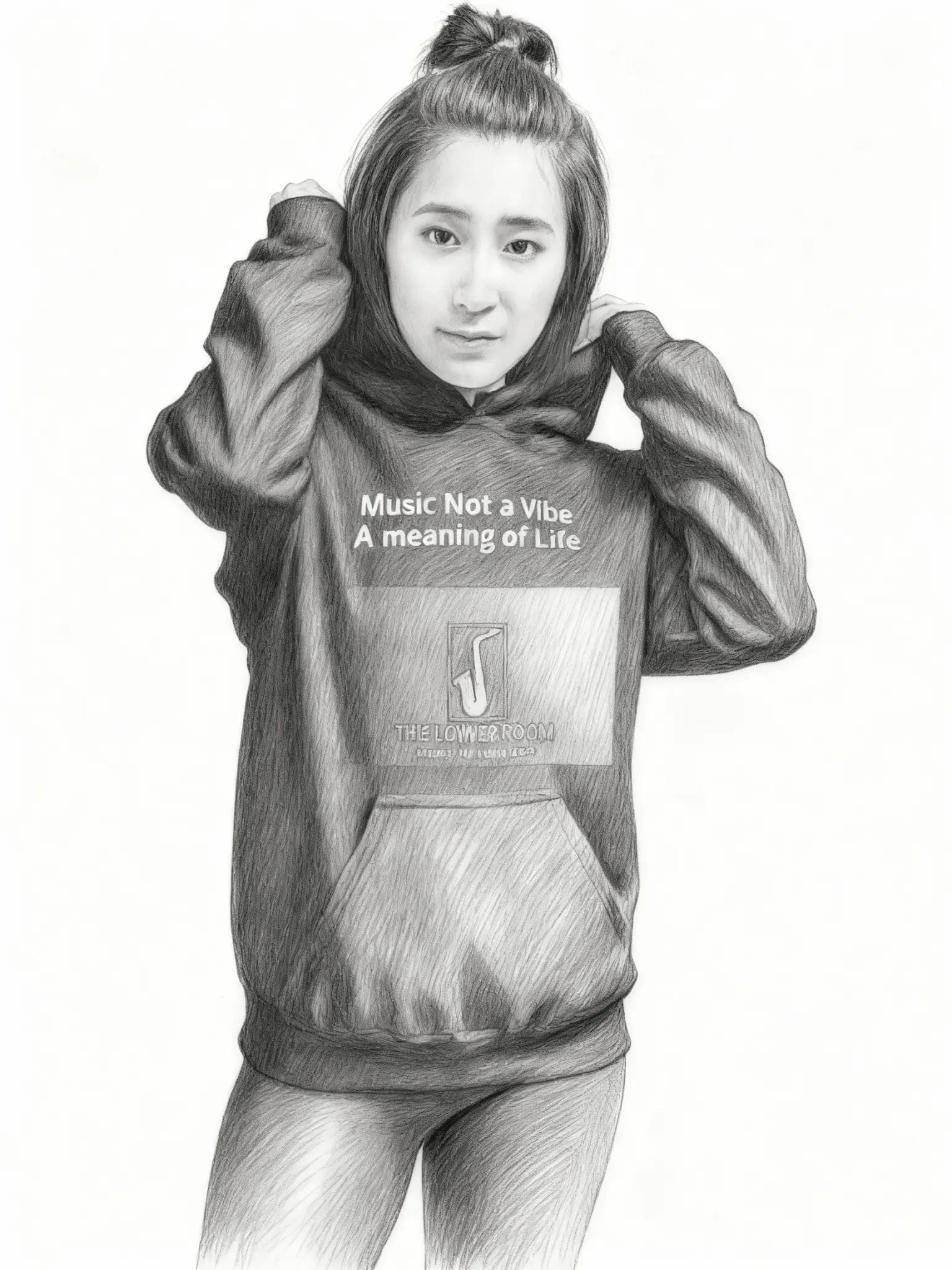 Unisex Hoodie Jazz Hip Hop Music Streetwear