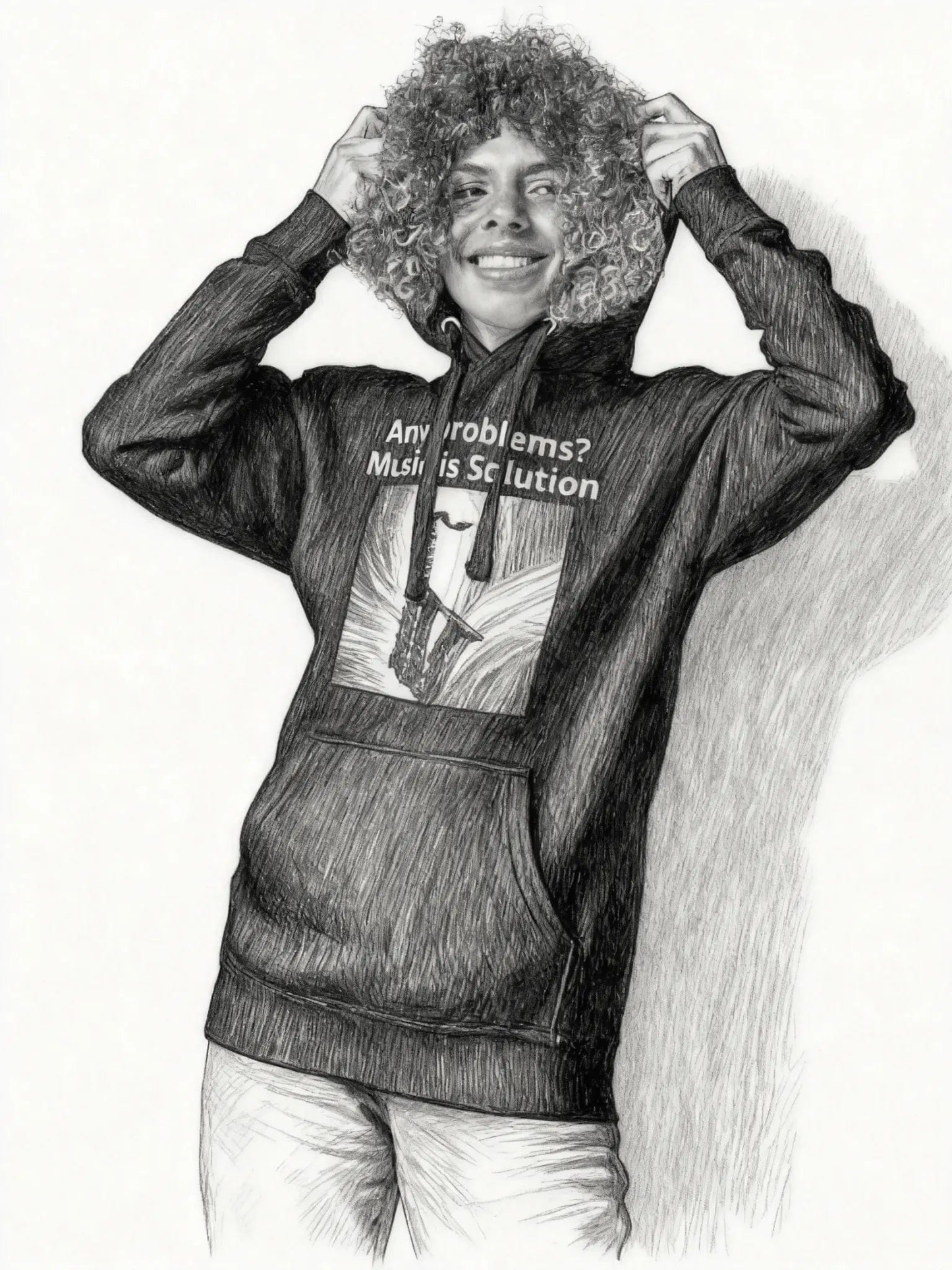 Hoodie: Jazz Hip Hop Music Unisex Streetwear - TheJazzHopCookerwear