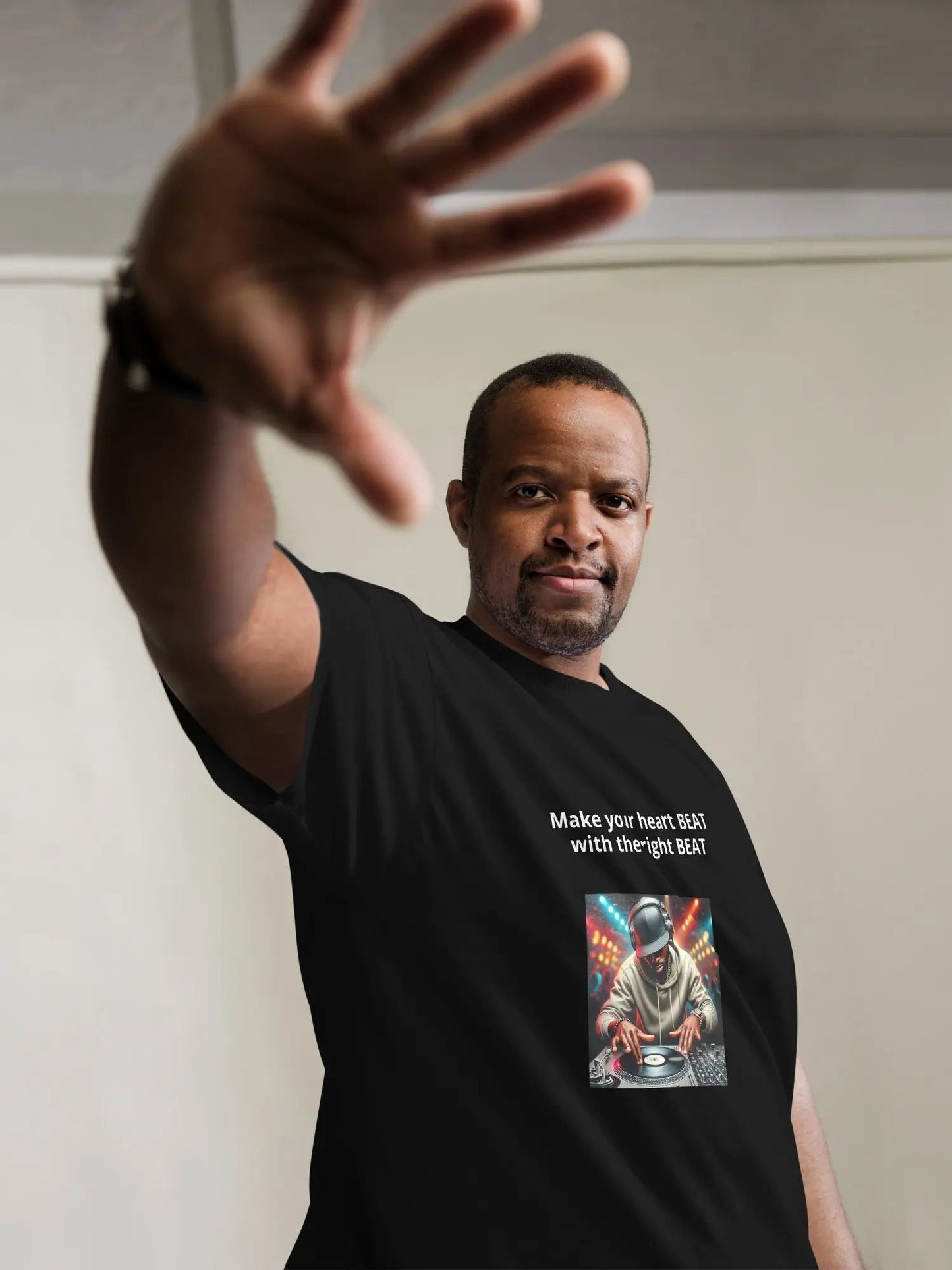 T-shirt Men's premium cotton Jazz and Hip Hop Style - TheJazzHopCooker Streetwear